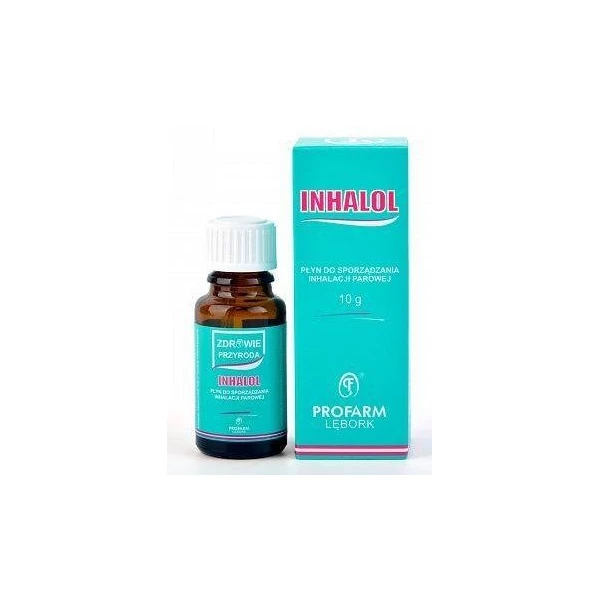 Inhalol, płyn do sporządzania inhalacji parowej, 10g