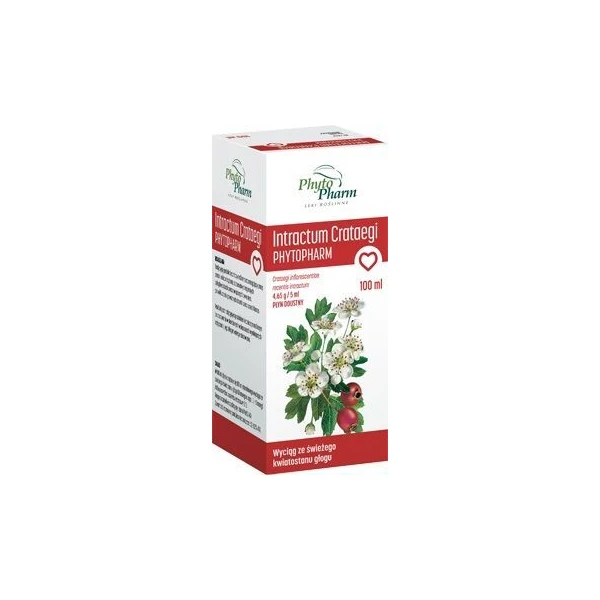 Intractum Crataegi 4,65g/5lml, płyn doustny, 100ml