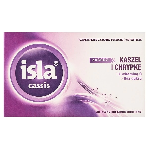 Isla Cassis, 60 pastylek do ssania