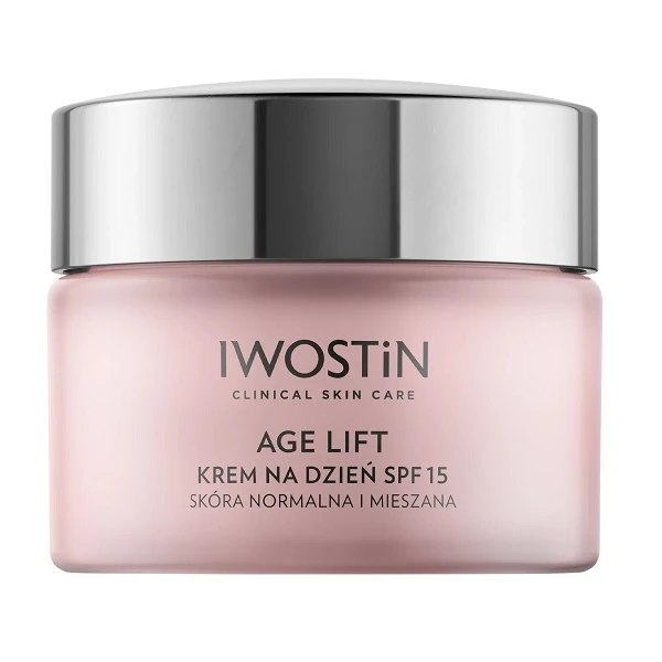 Iwostin Age Lift, krem na dzień 40+, skóra normalna i mieszana, SPF 15, 50ml