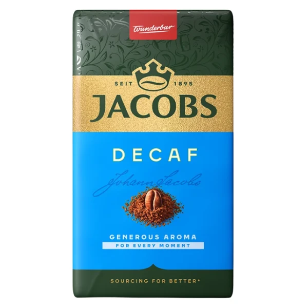 Jacobs, Decaf, kawa mielona, bezkofeinowa, 250g