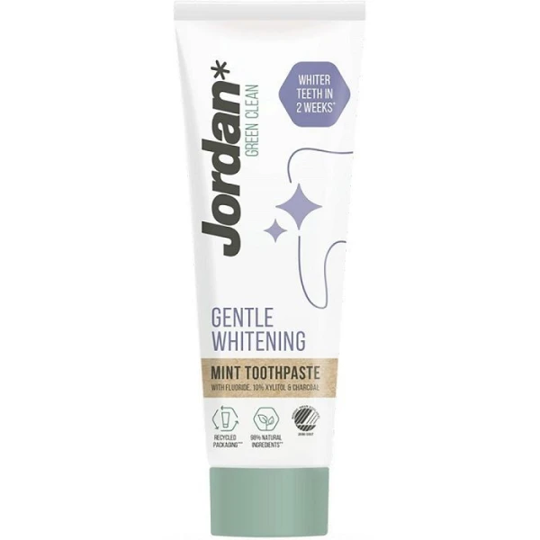 Jordan Green Clean Gentle Whitening, wybielająca pasta do zębów, 75ml