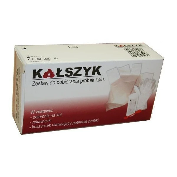 Kałszyk, zestaw do pobierania próbek kału do analizy, 1 opakowanie