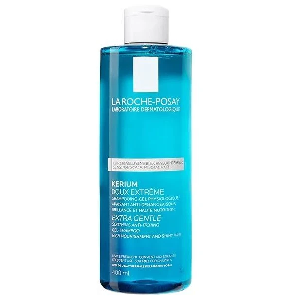 La Roche-Posay Kerium, delikatny szampon do włosów, do codziennego stosowania, 400ml