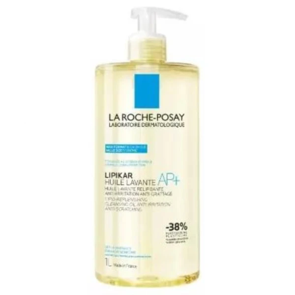 La Roche-Posay Lipikar Cleansing Oil AP+, olejek myjący przeciw podrażnieniom i drapaniu, 1000ml