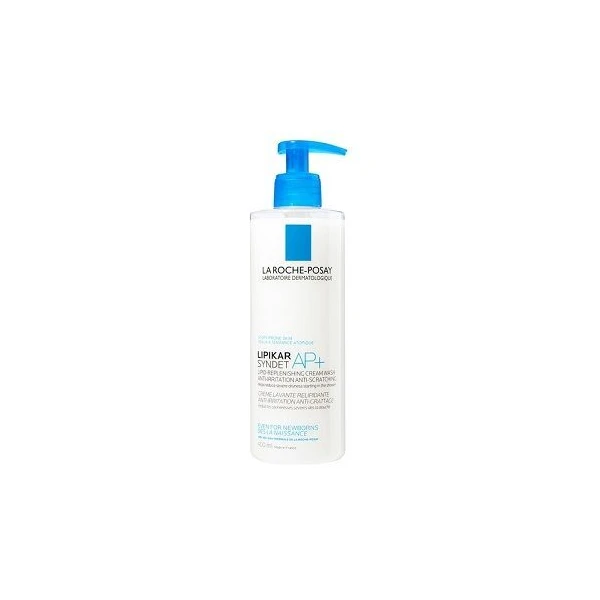 La Roche-Posay Lipikar Syndet AP+, krem myjący dla skóry atopowej, od urodzenia, 400ml