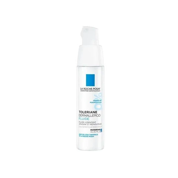 La Roche-Posay Toleriane Dermallergo Fluid, fluid regenerujący do skóry wrażliwej, tłustej i mieszanej, 40ml