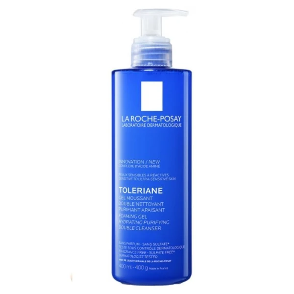 La Roche Posay Toleriane, żel oczyszczający do twarzy, skóra wrażliwa i reaktywna, 400ml