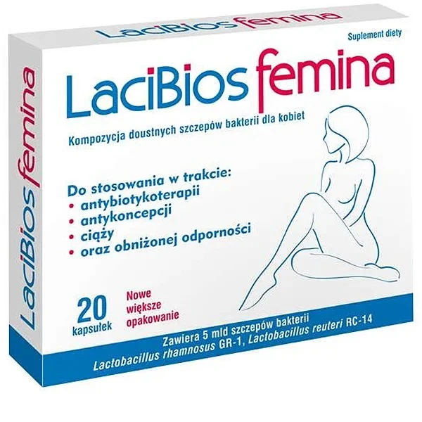 LaciBios Femina, 20 kapsułek