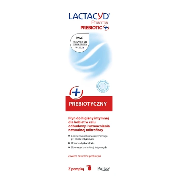 Lactacyd Pharma, płyn do higieny intymnej, prebiotyczny, 250ml
