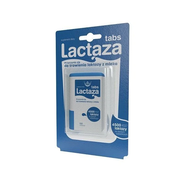 Lactaza Tabs, 100 tabletek