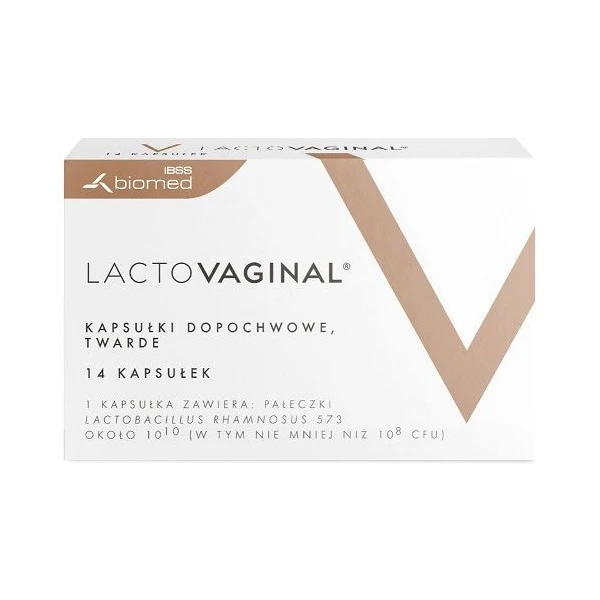 Lactovaginal, 14 kapsułek dopochwowych
