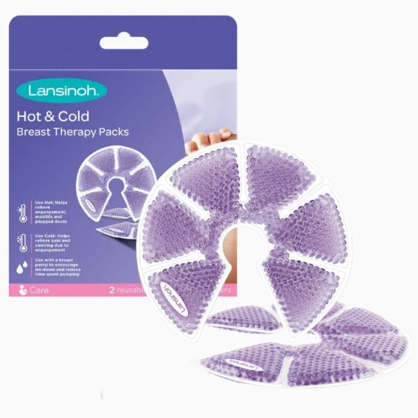 Lansinoh, kompresy żelowe Hot&Cold, 2 sztuki (1 para)