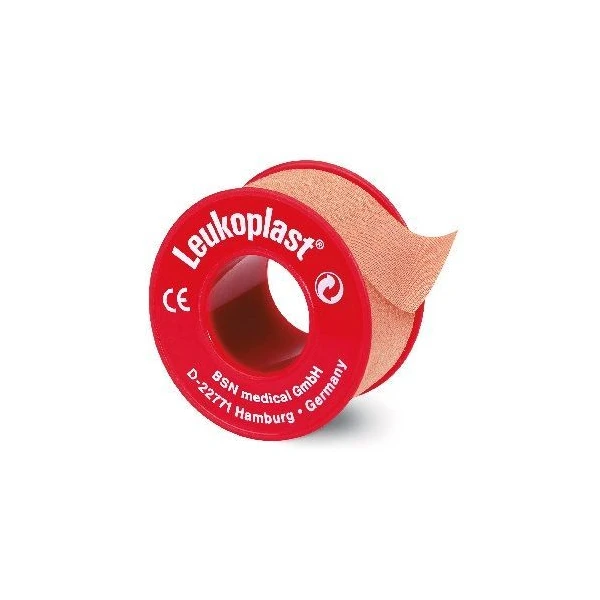 Leukoplast, plaster mocujący, do skóry normalnej, 2,5cm x 4,6m, 1 sztuka