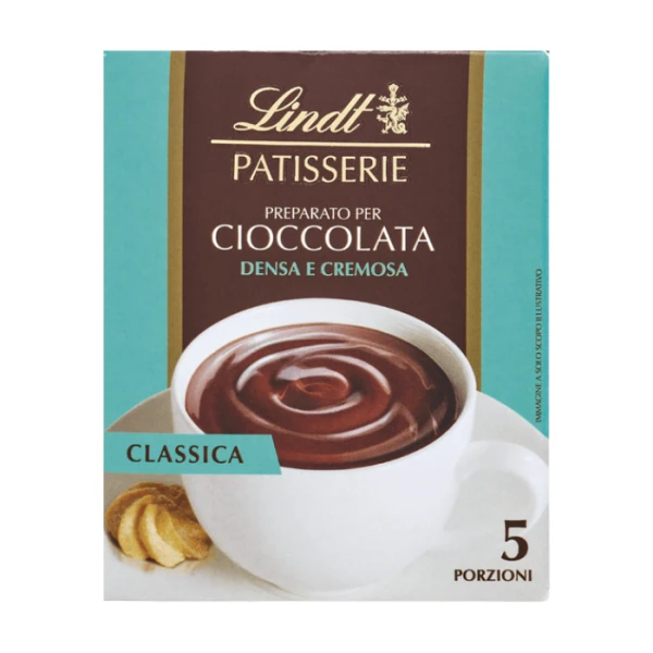 Lindt Patisserie, czekolada mleczna do picia na gorąco, proszek, 100g