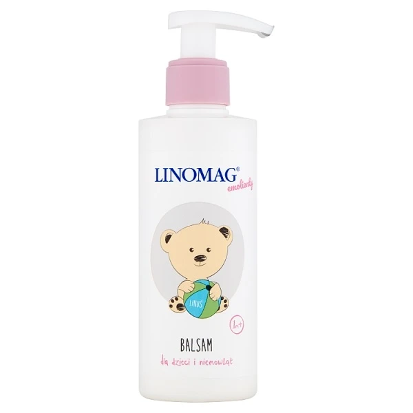 Linomag, balsam dla dzieci i niemowląt od 1 miesiąca życia, 200ml