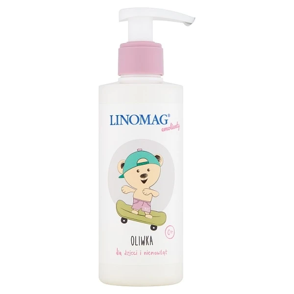 Linomag, oliwka, dla dzieci i niemowląt, od 1 dnia życia, 200ml