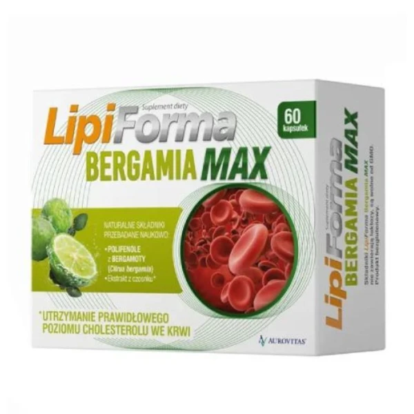 LipiForma Bergamia Max, 60 kapsułek