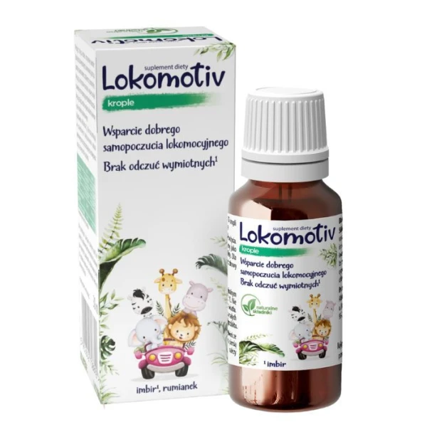 Lokomotiv, krople, 30ml