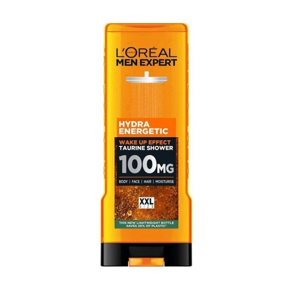 L’Oreal Men Expert Hydra Energetic, energetyzujący żel pod prysznic z tauryną, 400ml