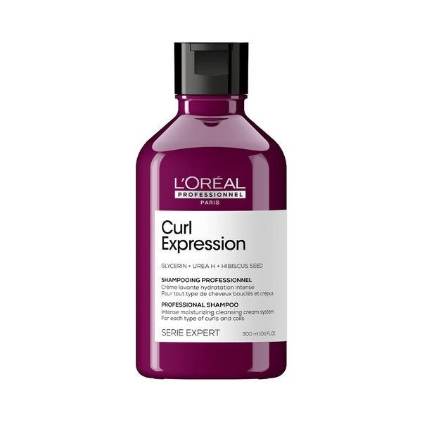 L'Oreal Professionnel Curl Expression, kremowy szampon intensywnie nawilżający, do włosów kręconych i falowanych, 300ml