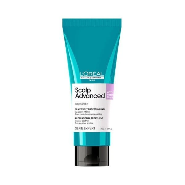 L'Oreal Professionnel Scalp Advanced, intensywnie kojący krem do podrażnionej skóry głowy, 200ml