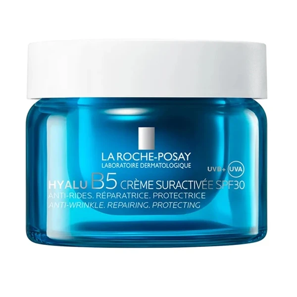 La Roche Posay Hyalu B5 Suractivated Cream SPF30, krem naprawczo-regenerujący, z kwasem hialuronowym, witaminą B5 i ektoiną, 50ml
