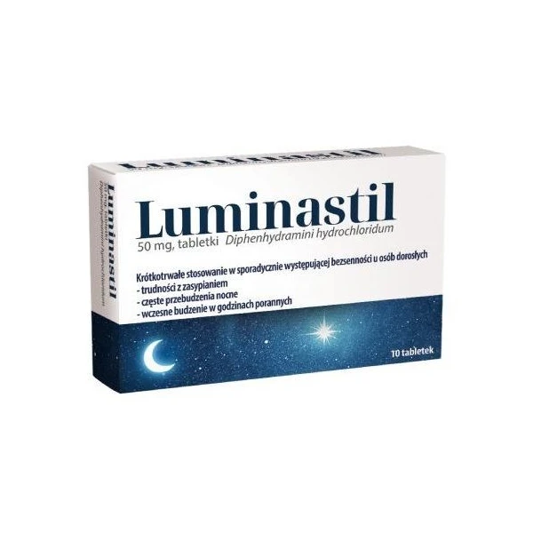Luminastil 50mg, 10 tabletek