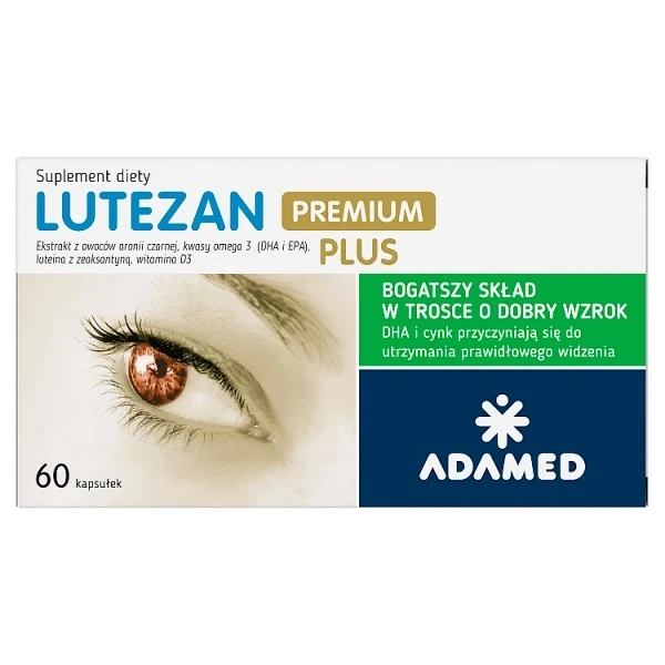 [DATA - 2026-12-31] Lutezan Premium Plus, 60 kapsułek