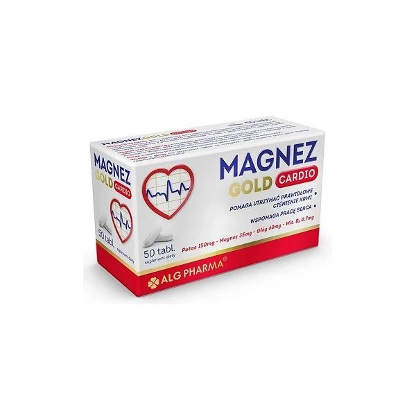 Magnez Gold Cardio, 50 tabletek
