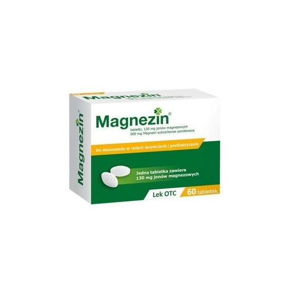 Magnezin 500mg, 60 tabletek