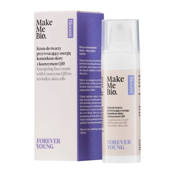 [DATA - 2026-09-30] Make Me Bio, Forever Young, krem do twarzy z koenzymem Q10, 30ml