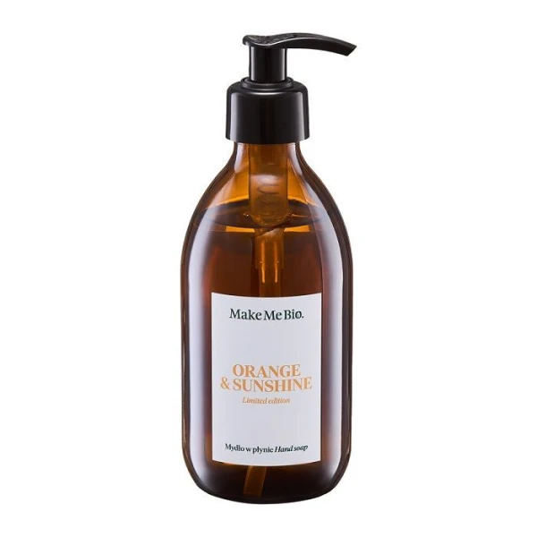 Make Me Bio, Orange & Sunshine, mydło w płynie do rąk, 300ml