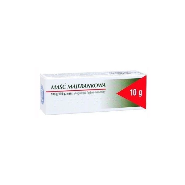 Maść majerankowa 100g/100g, 10g