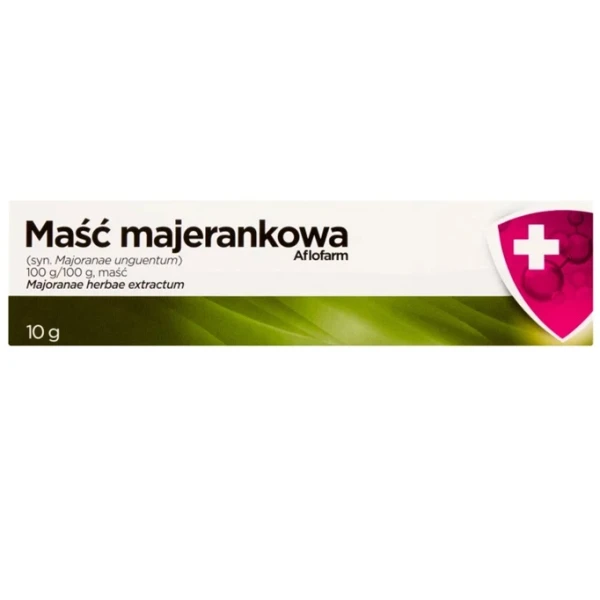 Maść majerankowa 100g/100g, Aflofarm, 10g