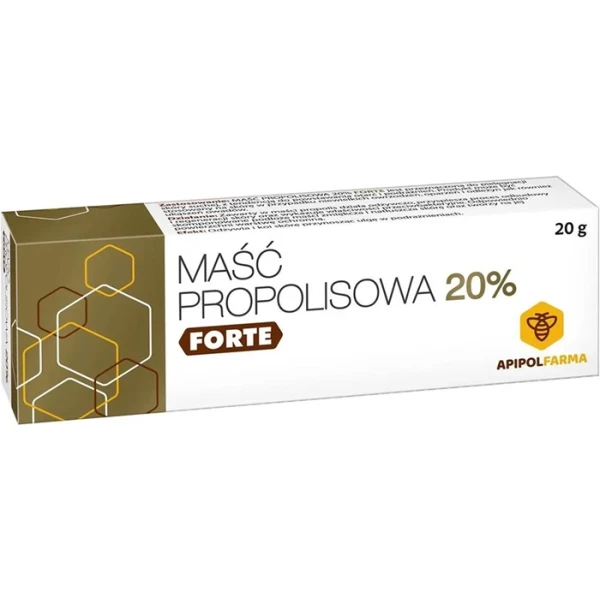 ApipolFarma, maść propolisowa Forte 20%, 20g