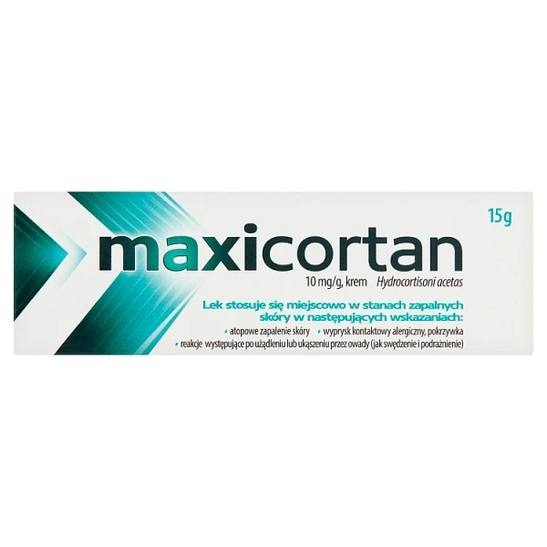 Maxicortan 10mg/g, krem, 15g