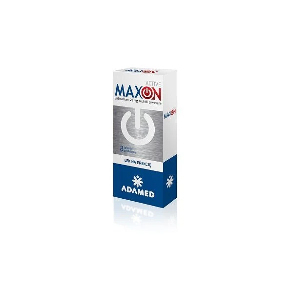 Maxon Active 25mg, 8 tabletek