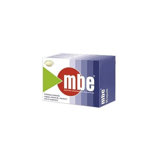 MBE (250mg+7,29mg+200mg), 60 kapsułek