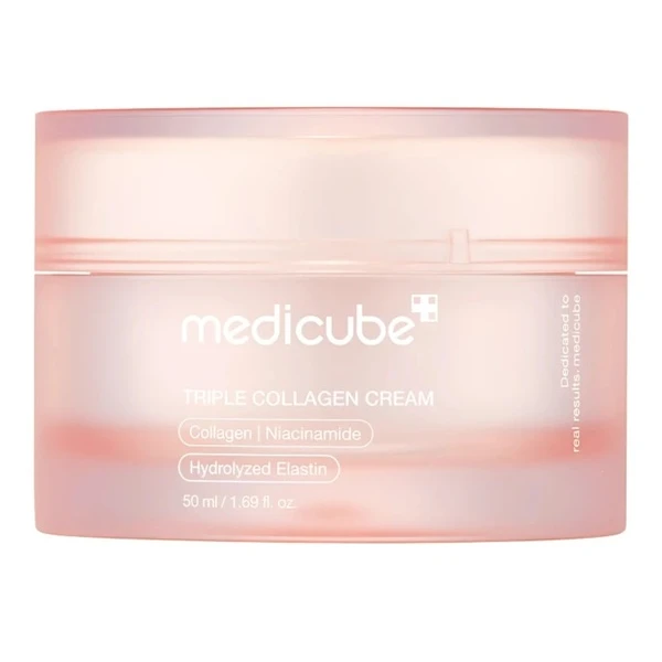 Medicube Triple Collagen Cream, ujędrniająco - przeciwstarzeniowy krem do twarzy, 50ml