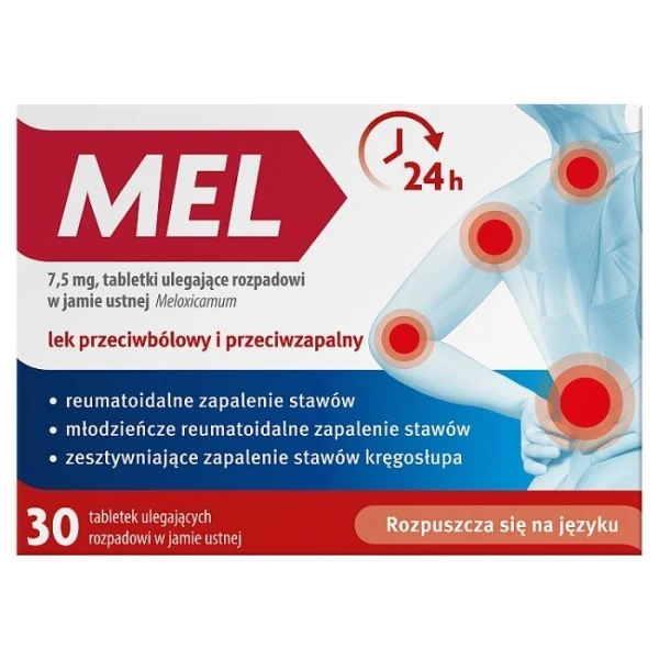 Mel 7,5mg, 30 tabletek