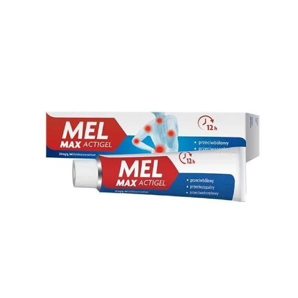 Mel Max Actigel 20mg/g, żel, 100g