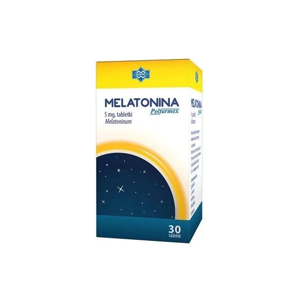 Melatonina 5mg Polfarmex, 30 tabletek