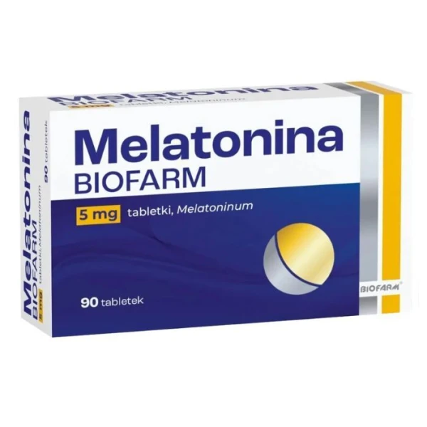 Melatonina Biofarm 5mg, 90 tabletek