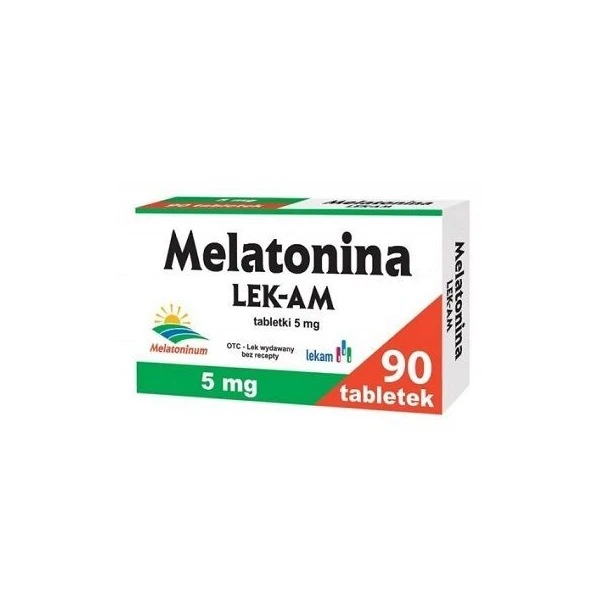 Melatonina LEK-AM 5mg, 90 tabletek