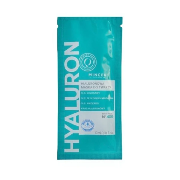 Mincer Pharma Hyaluron, maseczka twarzy, 10ml