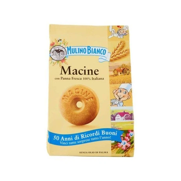 [DATA - 2026-11-22] Mulino Bianco, Macine, ciasteczka kruche, 800g