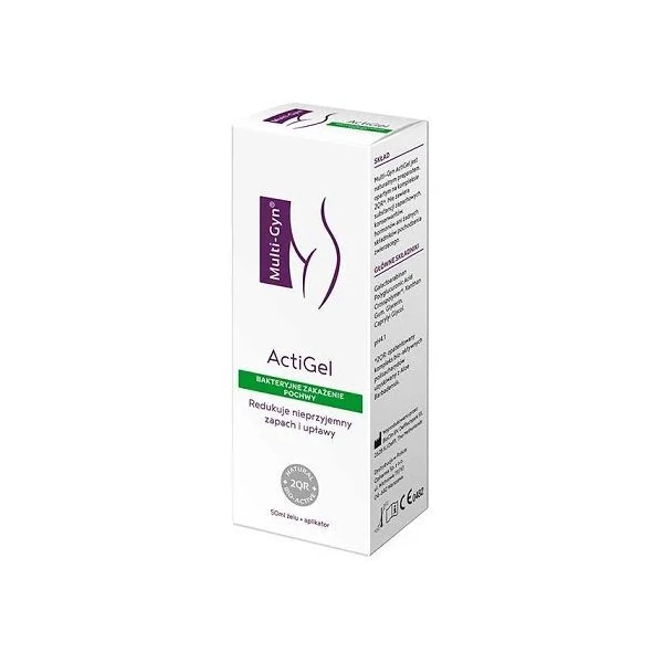 Multi-Gyn ActiGel, żel dopochwowy z aplikatorem, 50ml