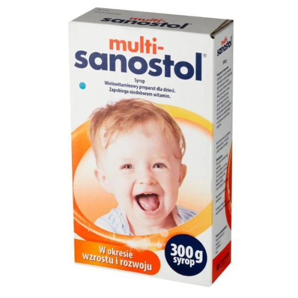 Multi-Sanostol, syrop, po 1 roku życia, 300g