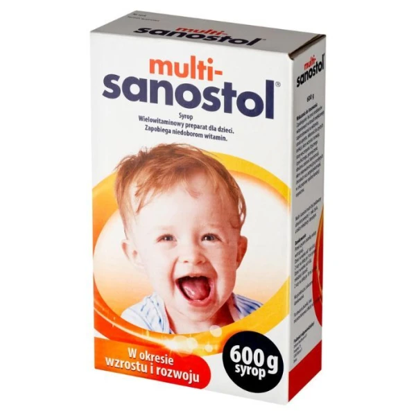 Multi-Sanostol, syrop, po 1 roku życia, 600g